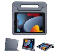 ProCase Kids Case for iPad 10.2 Inch 2021 2020 2019 (7th 8th 9th Generation) / iPad Pro 10.5/ iPad Air 3, Super Shockproof Cover Lightweight Protective Case -Grey