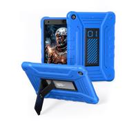 ProCase Kids Case for iPad 9th/8th/7th Gen 10.2, Shockproof Case, Blue | Heavy duty protective case with 7-angle stand, shockproof protection, raised edges and precise cutouts for iPad 10.2 inch