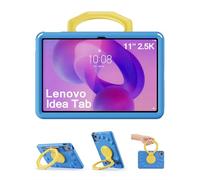ProCase Kids Case for Lenovo Idea Tab 11" 2025/K11 Gen 2 (TB-336ZU/TB-336FU), Shockproof Lightweight Tablet Cover with 360° Rotating Handle & Stand -Blue