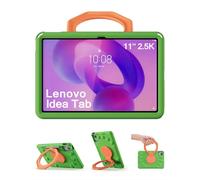 ProCase Kids Case for Lenovo Idea Tab 11" & Moto Pad 2026 -Green | Shockproof Cover with 360° Rotating Handle & Stand for Lenovo Idea Tab 11" 2025/K11 Gen 2