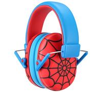ProCase Kids Noise Cancelling Headphones, Kids Ear Protection Noise Canceling Earmuffs, Hearing Protection Noise Reduction for Autism Toddler Children for Autism Toddler Children -Red&Blue
