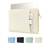 ProCase Laptop Sleeve 13" for MacBook Neo/Air/Pro 13-13.6 inch with A18/M5/M4/M3/M2/M1 Chip 2026-2016, Computer Case Also Compatible with 13"HP Dell ASUS Lenovo Acer Chromebook -Beige