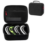 ProCase Ski Goggle Case, Large Capacity Travel Snow Goggles Holder Hard Carrying Protective Case for Ski and Snowboard Snow Motorcycle Sports Glasses -Black