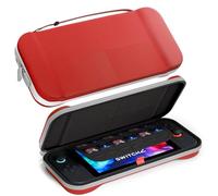 ProCase Slim Carrying Case for Nintendo Switch 2 2025, Travel Case Hard-Shell with 12 Game Card Slots, Switch 2 Protector Accessories -Red
