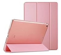 ProCase Smart Case for iPad 6th/iPad 5th Generation/iPad 9.7 Inch Case 2018 2017(Model: A1893 A1954 A1822 A1823), Ultra Slim Lightweight Stand Case with Translucent Frosted Back -Pink