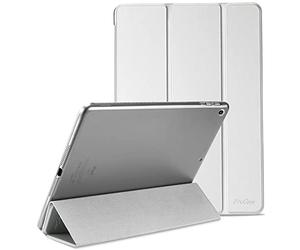 ProCase Smart Case for iPad 6th/iPad 5th Generation/iPad 9.7 Inch Case 2018 2017(Model: A1893 A1954 A1822 A1823), Ultra Slim Lightweight Stand Case with Translucent Frosted Back -Silver