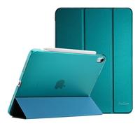 ProCase Smart Case for iPad Air 11-inch M4 (2026, 8th Gen) / M3 (2025) / M2 (2024) & 10.9 Inch iPad Air 5th (2022) & 4th (2020) - Protective Hard Back Cover with Auto Sleep/Wake - Emerald