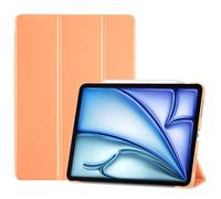 ProCase Smart Case for iPad Air 11-inch M4 (2026, 8th Gen) / M3 (2025) / M2 (2024) & 10.9 Inch iPad Air 5th (2022) & 4th (2020) - Protective Hard Back Cover with Auto Sleep/Wake - Orange
