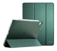 ProCase Smart Case for iPad Air 11-inch M4 (2026, 8th Gen) / M3 (2025) / M2 (2024) & 10.9 Inch iPad Air 5th (2022) & 4th (2020) - Protective Hard Back Cover with Auto Sleep/Wake - Mgreen