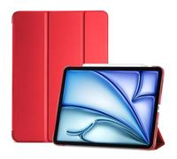ProCase Smart Case for iPad Air 11-inch M4/M3/M2 & Air 10.9 5th/4th Gen | Hard Back Cover with Auto Sleep/Wake, Slim Lightweight Case for iPad Air 11" 2026/25/24 & 10.9" 2022/2020-Red