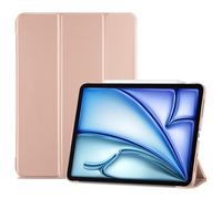 ProCase Smart Case for iPad Air 11-inch M4/M3/M2 & Air 10.9 5th/4th Gen | Hard Back Cover with Auto Sleep/Wake, Slim Lightweight Case for iPad Air 11" 2026/25/24 & 10.9" 2022/2020-Rosegold
