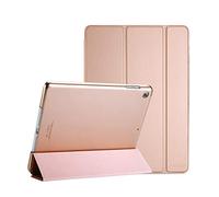 ProCase Smart Case for iPad Mini 5 2019 7.9 Inches(Model: A2133 A2124 A2126 A2125), Ultra Slim Lightweight Stand Protective Cover Shell with Translucent Frosted Back -Rosegold