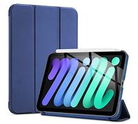 ProCase Smart Case for iPad Mini 7 (A17 Pro 2024)/ Mini 6 2021 8.3 Inch, Hard Back Cover for iPad Mini 7th/6th Generation A2995/A2996/A2993/A2567/A2568/A2569 -Navy