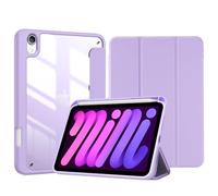 ProCase Smart Case for iPad Mini 7/6 8.3" -Purple | Protective Cover with Pencil Holder for iPad Mini 7th A17 Pro 2024 / Mini 6th 2021