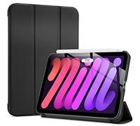 ProCase Smart Case for iPad Mini 7 (A17 Pro 2024)/ Mini 6 2021 8.3 Inch, Hard Back Cover for iPad Mini 7th/6th Generation A2995/A2996/A2993/A2567/A2568/A2569 -Black