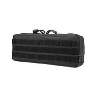ProCase Tactical Admin Pouch, Versatile Molle Admin Pouch EDC Carry Bag Multi-Purpose Tool Holder for Magazine, Map and Other Small Tools -Black