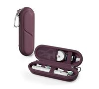 ProCase Toothbrush Travel Case for Oral-B/Oral-B Pro 1000 1500 5000 7000 7500 6000 9600/Philips Sonicare 4100 5100 1100 6100 5300 Oral-B iO Electric Toothbrush Portable Hard Container -Plum