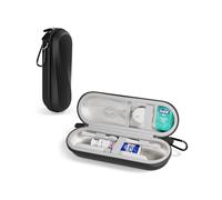 ProCase Toothbrush Travel Case for Oral-B & Philips Sonicare -Black | Portable Electric Toothbrush Hard Case with Mesh Pocket for Travel, Splash-resistant, Fits Full-Size Toothbrushes