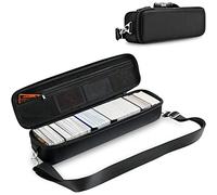 ProCase Trading Card Storage Case with 5 Dividers, Carry Bag Store 1200 Cards, Durable Playing Card Game, Travel Box, Toploader for MTG, Cards Against Humanity and Board Game
