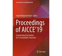 Proceedings of AICCE'19 : Transforming the Nation for a Sustainable Tomorrow