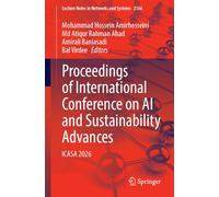 Proceedings of International Conference on AI and Sustainability Advances: ICASA 2026 (Lecture Notes in Networks and Systems, 2166)