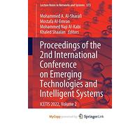 Proceedings of the 2nd International Conference on Emerging Technologies and Intelligent Systems: ICETIS 2022, Volume 2