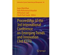 Proceedings of the 3rd International Conference on Emerging Trends and Innovation (3rd ICETI)