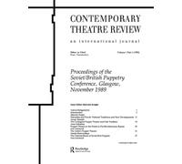 Proceedings of the Soviet/British Puppetry Conference: Glasgow November 1989