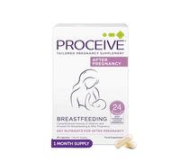 Proceive® Breastfeeding Vitamins for New Mums, Postnatal Supplement After Childbirth with 24 Key Nutrients, Minerals for Fourth Trimester Routine, Daily Nutrition, 1 Month Supply, Vegan, 60 Capsules