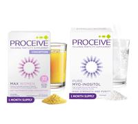 Proceive® MAX Women and Proceive Pure Myo Inositol - Fertility Supplement Bundle for Conception - Pregnancy Vitamins for Women Trying to Conceive Vitamins - Zinc, Folic Acid, Vitamin D