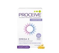 Proceive Omega 3 - Conception Support for Men & Women with EPA & DHA | Supports fertility, omega 3 with EPA & DHA, high strength 2000mg fish oil, sustainably sourced, free from heavy metals