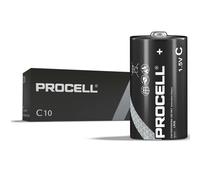 Duracell Procell C Batteries Pack of 10 5007609 DU12163