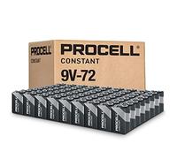 PROCELL Duracell Duracell PC1604BKD09 Alkaline-Manganese Dioxide Battery, 9V (Case of 72)