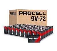PROCELL Duracell Duracell PC1604BKD09 Alkaline-Manganese Dioxide Battery, 9V (Case of 72)
