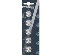Procell Specialty 2016 Lithium Coin Battery 3 V, Pack of 5, with Baby Secure Technology and Suitable for Keyfobs, Scales, Wearables and Medical Devices (DL2016/CR2016)