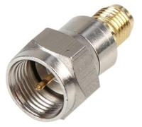 Proception - Sma Socket To F Type Plug Rf Coaxial Connector Adaptor