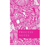 Process Notes: Counsellor & Therapist Progress Notes Logbook, Psychotherapist Planner Book, Perfect Counsellor Gifts For Women