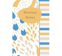 Process Notes: Counsellor & Therapist Progress Notes Logbook, Psychotherapist Planner Book, Perfect Psychotherapist Gifts For Women