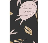 Process Notes: Counsellor & Therapist Progress Notes Logbook, Psychotherapist Planner Book, Perfect Psychotherapist Gifts For Women