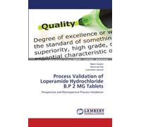 Process Validation of Loperamide Hydrochloride B.P 2 MG Tablets