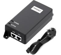 PROCET 5 Gigabit PoE Injector up to 60W PoE++, IEEE802.3af/at Standard Compliance for eero PoE 6/UniFi U6 Enterprise, U7 Pro XGS Wireless Access Point, High Power PTZ Camera, CCTV Camera