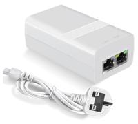 PROCET Gigabit PoE Injector IEEE802.3af 36V-48V 15.4W PoE Ethernet Adapter for eero PoE 6, UniFi U6 Pro, U6 Mash Pro Wireless AP, G5 Bullet, AI Turret, Reolink RLC-820 IP Camera