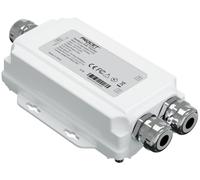 Procet Outdoor Gigabit 12-55V DC Input PoE Injector Adapter 55V DC 30 Watts Output 802.3at, 6Kv Surge Protection IP67 Rated Waterproof, Hardened Aluminum Case for Solar Exterior Applications