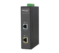 PROCET PoE++ 95W PoE Injector DIN Rail PoE Power Injector with 6KV Surge Protection, IEEE 802.3 af/at, Wide Working Temperature -40℉ to 149℉ for Security CCTV Cameras, Wireless AP, PTZ Camera