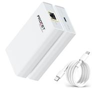 PROCET USB C PoE Adapter up to 60W PoE to USB C Power with 100Mbps Ethernet Converter 5V/3A, 9V/3A, 12V/3A, 15V/3A, 20V/3A for Tablet, Laptop, Digital Signage, Echohub, Home Assistant