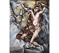 Prochazka Prometheus Greek Myth Painting Large Wall Art Print Canvas Premium Mural