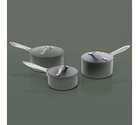 Prochef 3 Piece Green Saucepan Set Prochef Green