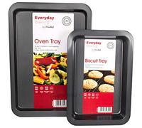 ProChef Brand Non-Stick Baking Tray Sets (Oven Tray & Biscuit Tray)