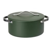 Prochef 'Le Palette' 24cm Ceramic Casserole Dish with Lid - Dark Green Prochef Dark Green
