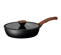 Prochef Matt Tebbutt Black Non-Stick Induction Sauté Pan With Lid 26Cm